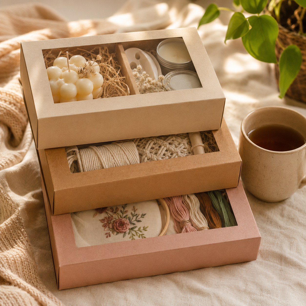 Cosy Weekend Bundle — finished make with kit materials