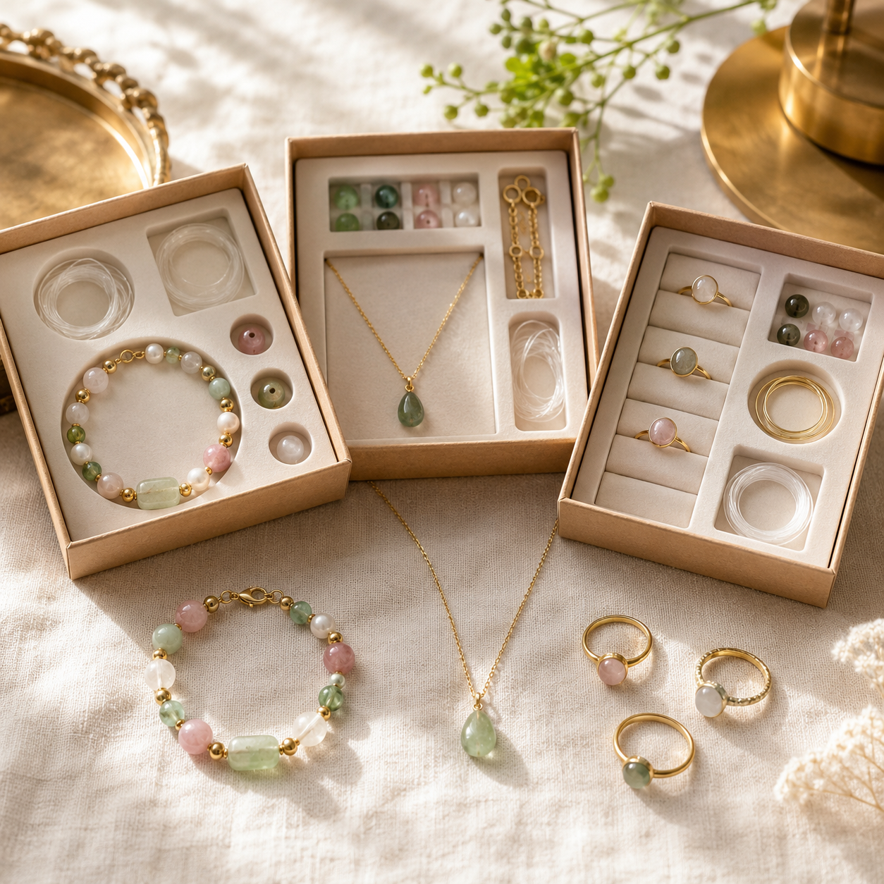 Jewelry Starter Collection — finished make with kit materials