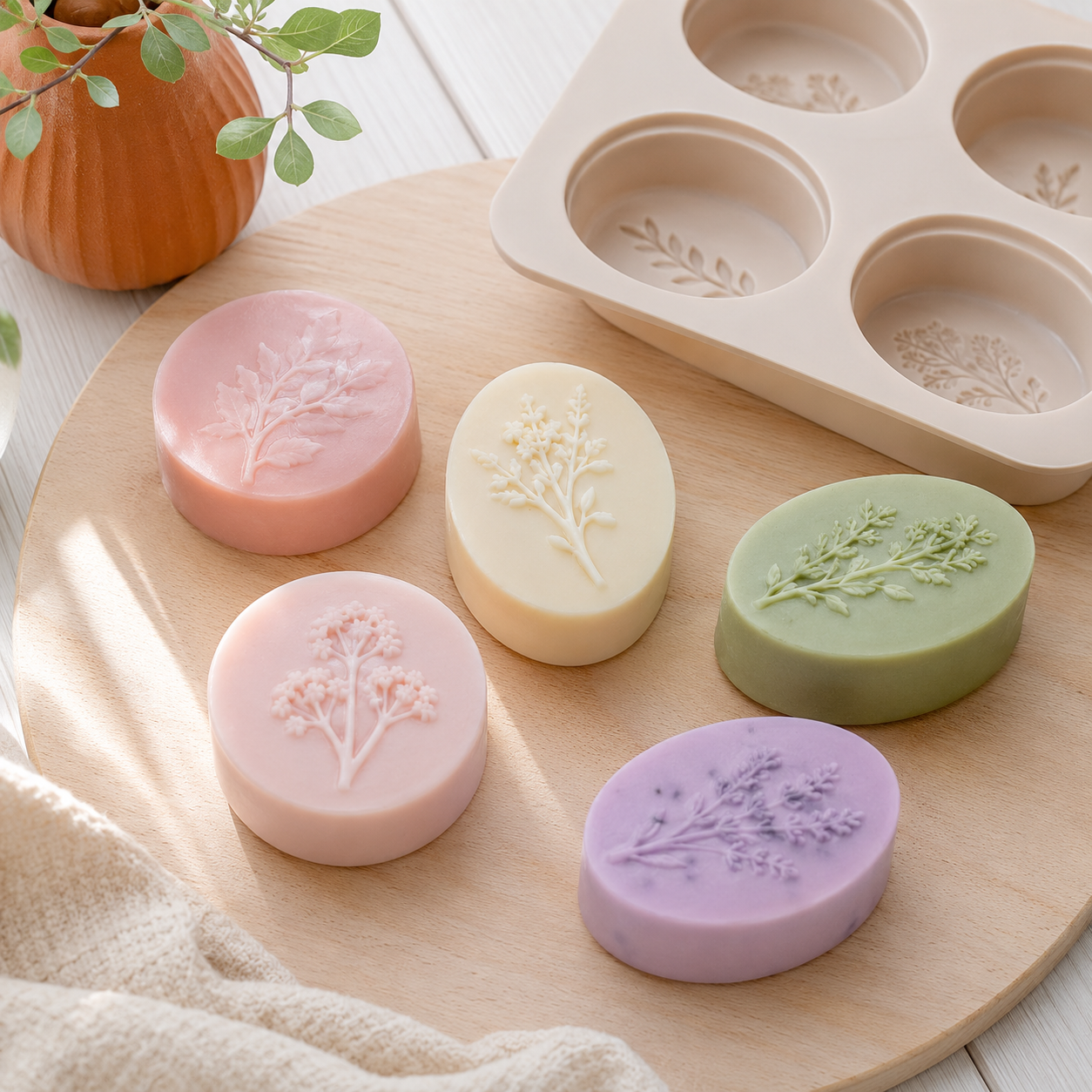 Melt & Pour Soap Kit — finished make with kit materials
